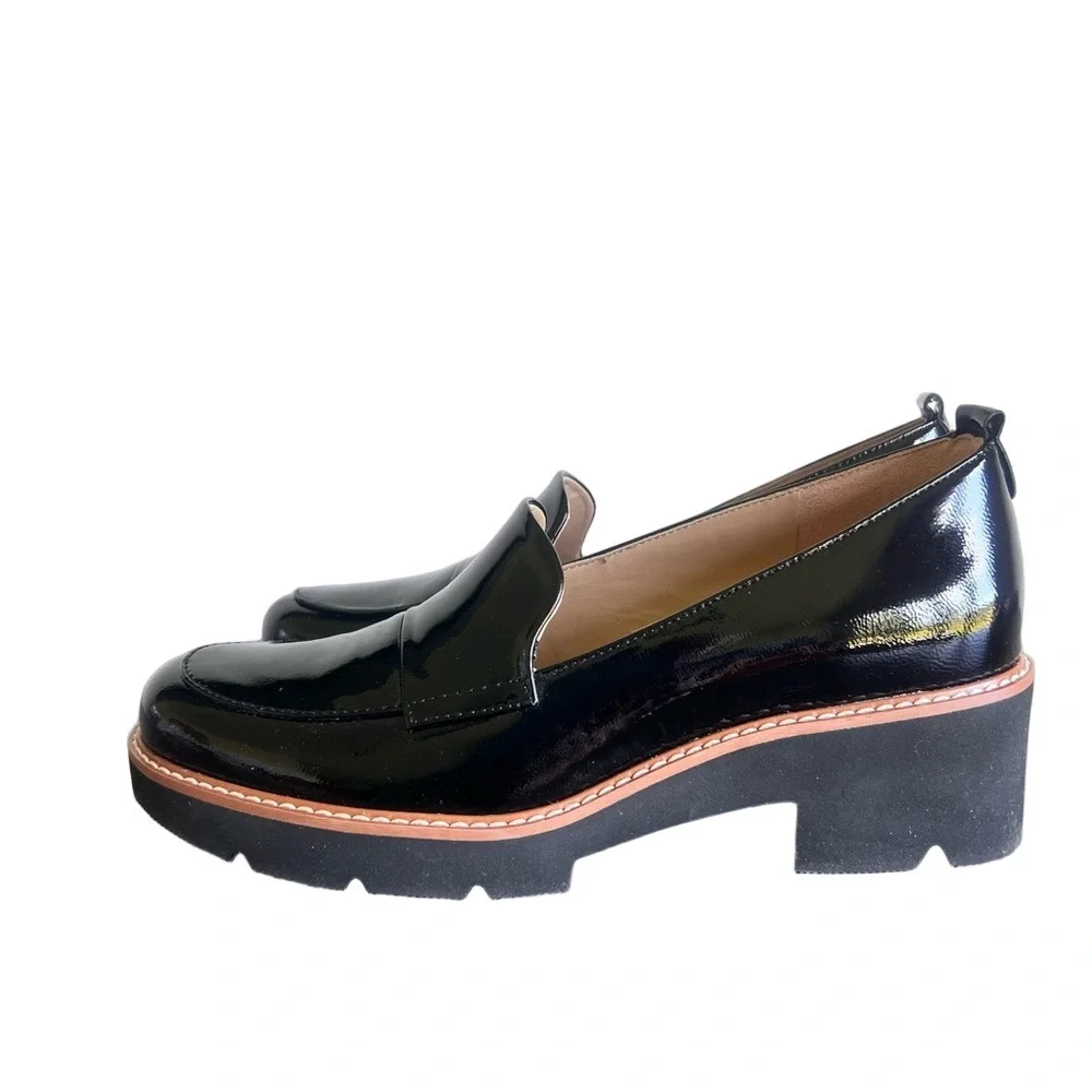 Naturalizer NEW Women's Darry Black Patent Leather Shoe Size 8 #B1465A